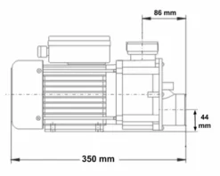 LX JA75 Spa Circulatiepomp 0,75 PK -Bestway Verkoop 3584.2 1