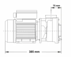 LX LP200 Spa Massagepomp 2 PK - 1 Speed 15 LX LP200 Spa Massagepomp 2 PK - 1 Speed -Bestway Verkoop 3765.2 1