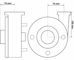 LX WP300 Spa Massagepomp 3 PK - 2 Speed -Bestway Verkoop 3771.4bis 1