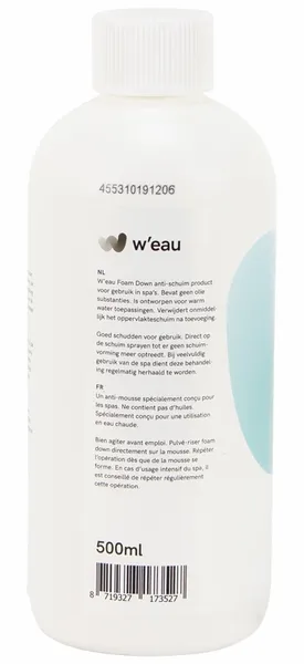 W'eau Foam Down Ontschuimingsmiddel - 500 Ml 5 W'eau Foam Down Ontschuimingsmiddel - 500 Ml - Afbeelding 3