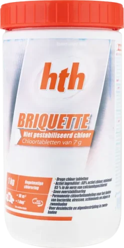 HTH Chloortabletten 7 Grams 1 Kg