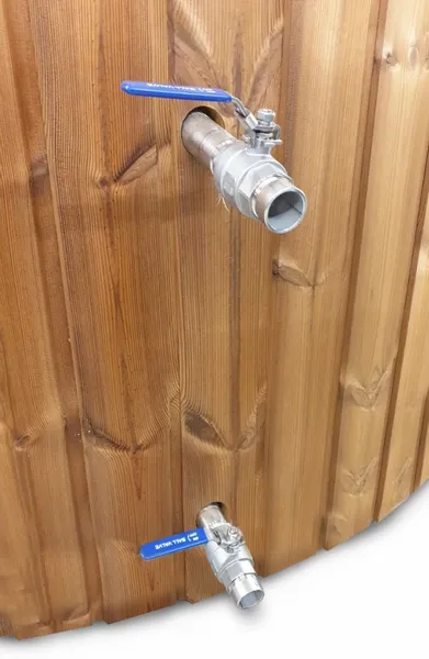 Houtgestookte Hottub Met Filteraansluiting - 4-6 Personen - Wit 7 Houtgestookte Hottub Met Filteraansluiting - 4-6 Personen - Wit - Afbeelding 5