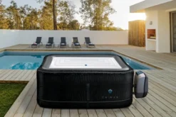 Bestway Verkoop -Bestway Verkoop couvercle carre ambiance netspa opblaasbare coverdeksel vierkant voor aspen en canyon