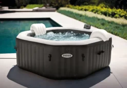 Intex Pure Spa Jet & Bubble Deluxe Opblaasbare Spa - 4 Persoons -Bestway Verkoop intex pure spa deluxe 2020 6 1