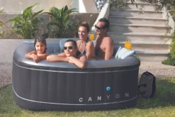 NetSpa Canyon Opblaasbare Spa - 4 Persoons -Bestway Verkoop netspa canyon opblaasbare jacuzzi 4persoons1