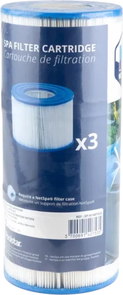 NetSpa Spa Filter - 3 Stuks -Bestway Verkoop netspafiltersopblaasbarespa3stuks