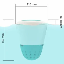 Ondilo ICO Smart Zwembadtester -Bestway Verkoop poolthermometer unter abdeckung